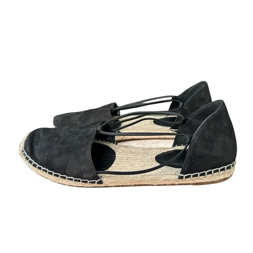 Eileen Fisher | Black Lee Espadrille Size 8.5